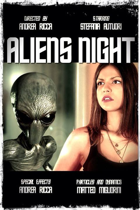 Aliens Night Poster